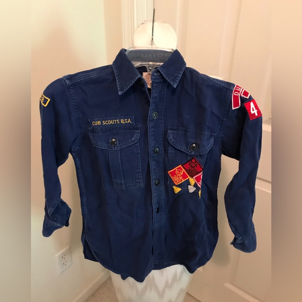 Vintage Boy Scouts shirt neck 12.5 l/s